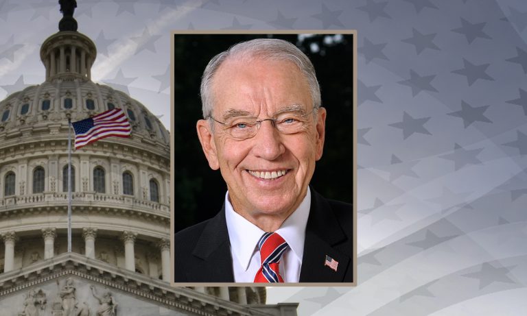 Chuck Grassley Senator From Iowa The Presidential Prayer Team